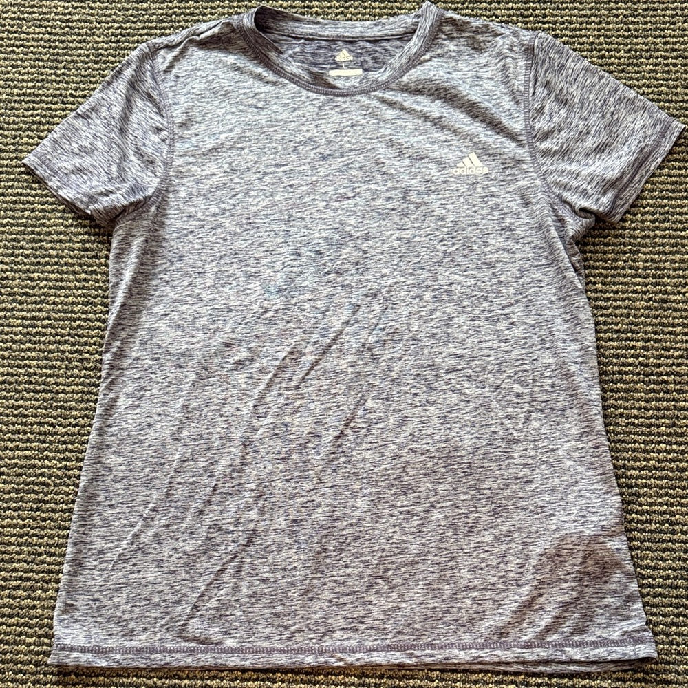 Adidas Heather Blue Golf Tee